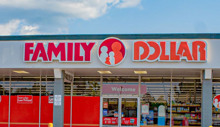 Family Dollar storefront at Jefferson Square