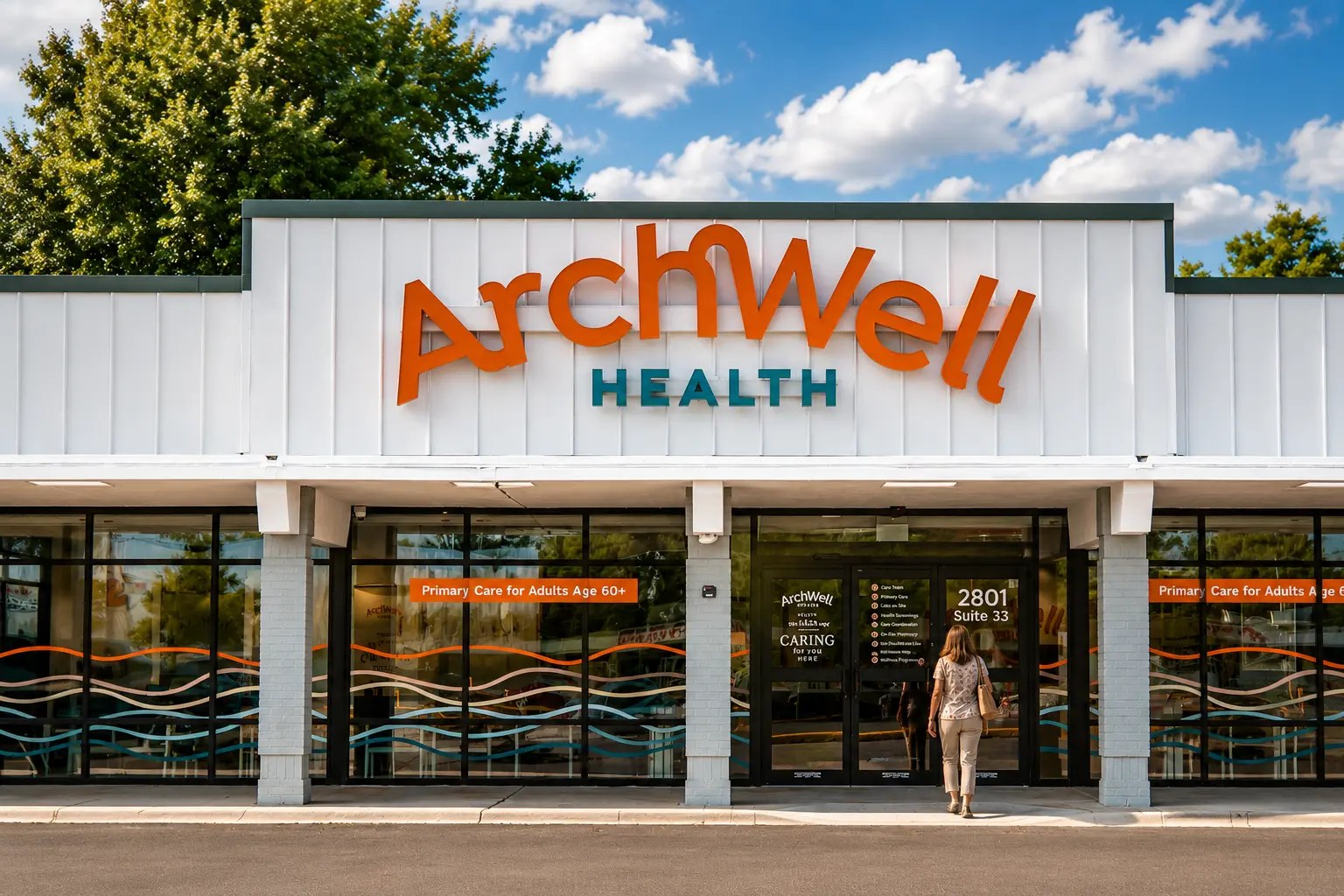 ArchWell Health entrance at 2801 S Olive St, Suite 33
