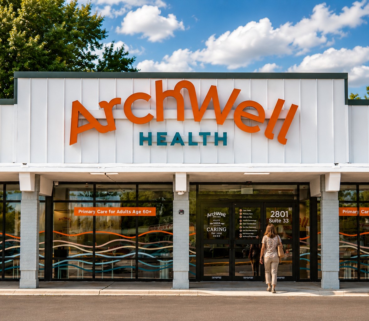 ArchWell Health signage at Jefferson Square